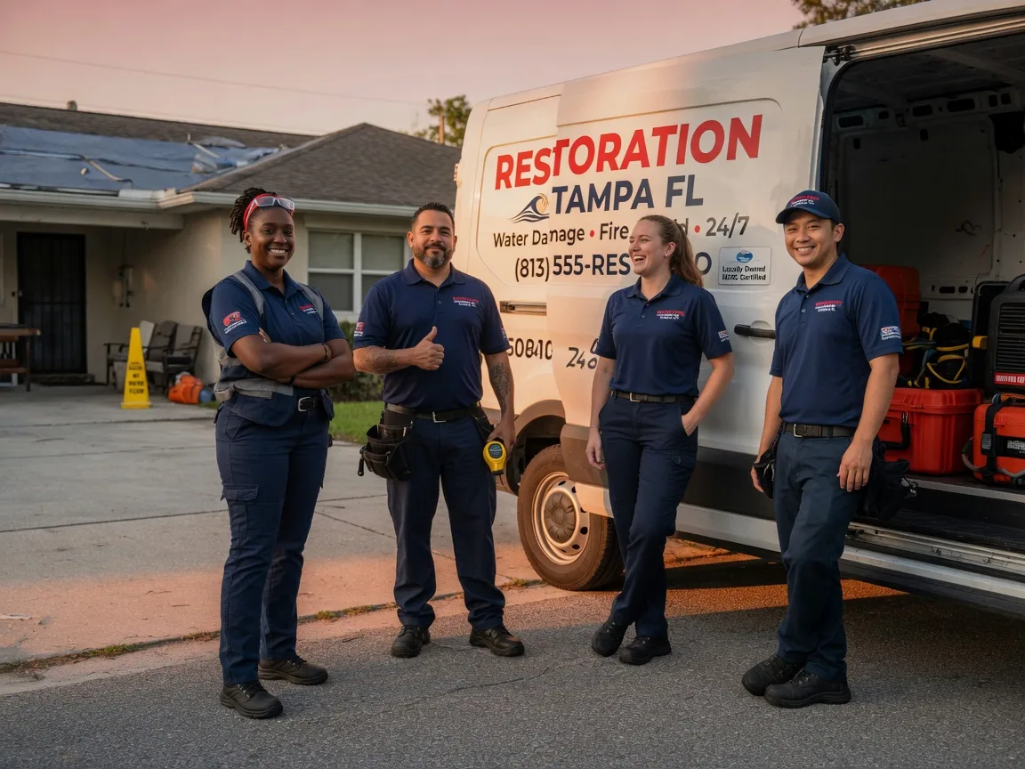Water Damage Restoration company in Mountain View, HI